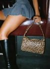Princess Polly Supermodel Shoulder Bag In Leopard