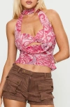 Princess Polly Superstitions Scarf Top
