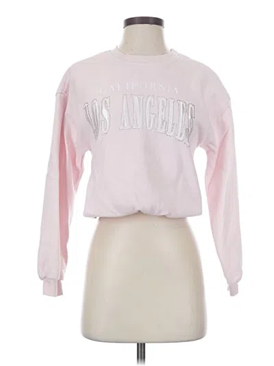 Pre-owned Princess Polly Sweatshirt In Pink