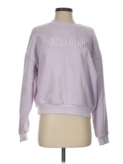 Pre-owned Princess Polly Sweatshirt In Purple