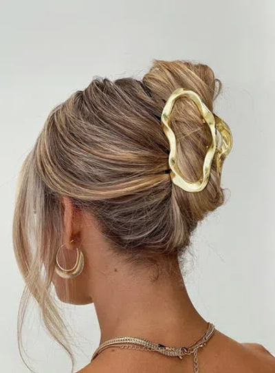 Princess Polly Take It Off Hair Clip In Gold