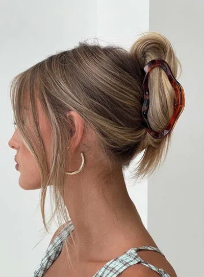 Princess Polly Take It Off Hair Clip In Tort
