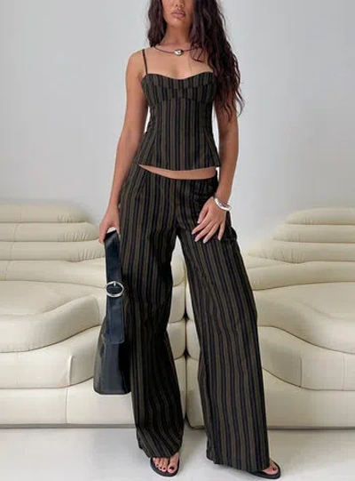 Princess Polly Tall Kierstyn Corset Set In Black