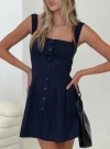 Princess Polly Tall Wait For You Mini Dress In Navy