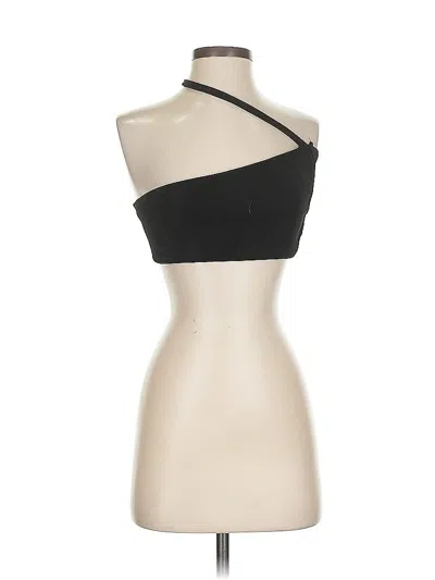 Pre-owned Princess Polly Tank Top Black Strapless Neckline Tops