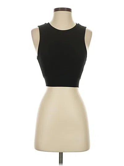 Pre-owned Princess Polly Tank Top Black Strapless Neckline Tops