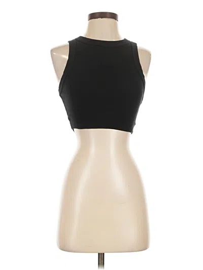 Pre-owned Princess Polly Tank Top Black Strapless Neckline Tops