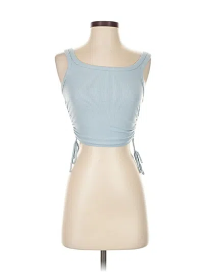 Pre-owned Princess Polly Tank Top Blue Strapless Neckline Tops