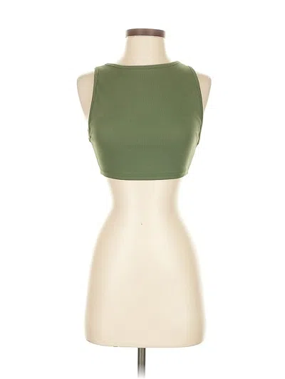Pre-owned Princess Polly Tank Top Green Strapless Neckline Tops