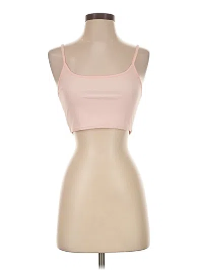 Pre-owned Princess Polly Tank Top Pink Strapless Neckline Tops