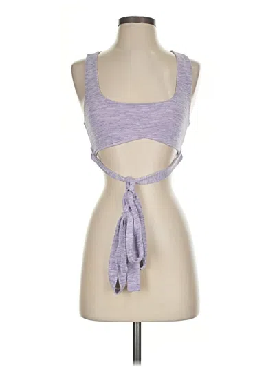 Pre-owned Princess Polly Tank Top Purple Halter Neckline Tops
