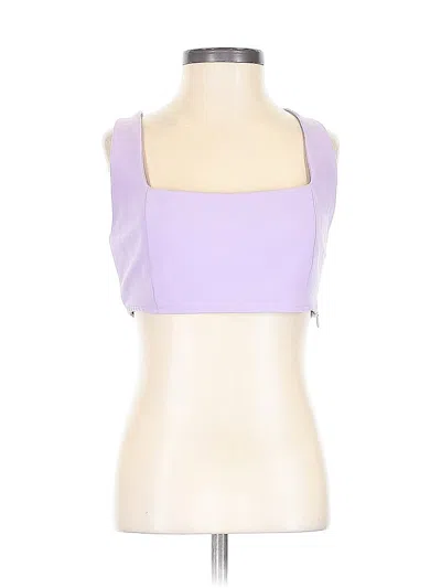Pre-owned Princess Polly Tank Top Purple Strapless Neckline Tops