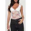 Princess Polly Tantalize Embroidered Lace Bodysuit