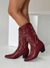 Princess Polly Therapy Clayton Boots In Maroon