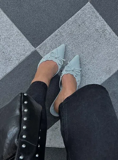 Princess Polly Therapy Justice Heels In Denim