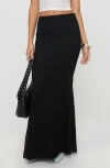 Princess Polly Topping Maxi Skirt In Black