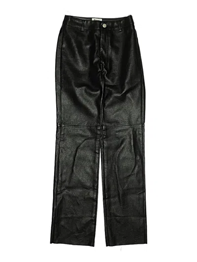 Pre-owned Princess Polly Track Pants In Black