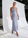 Princess Polly Treasure Bias Cut Maxi Dress In Blue