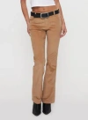 Princess Polly Troubadour Low Waist Jeans In Tan