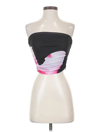 Princess Polly Tube Top Black Strapless Neckline Tops