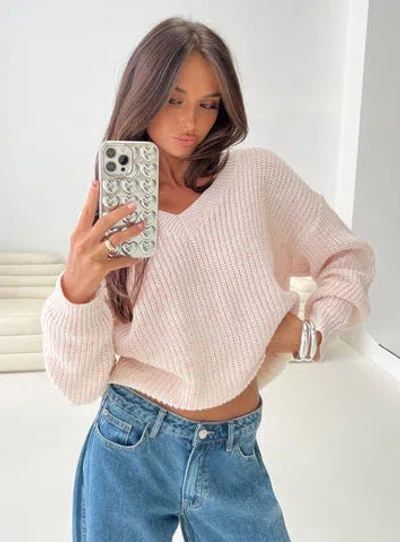 Princess Polly Tutti Frutti Jumper In Beige