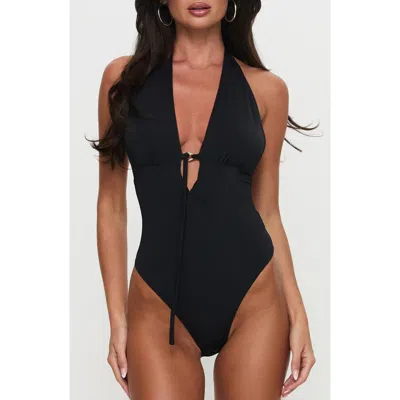 Princess Polly Two Summers Plunge Neck Bodysuit