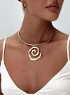 Princess Polly Ursula Necklace In Gold