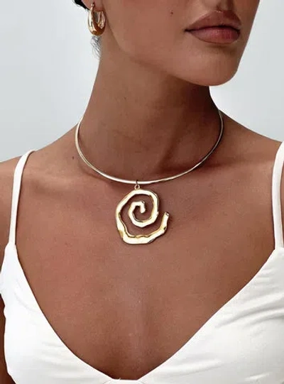 Princess Polly Ursula Necklace In Gold