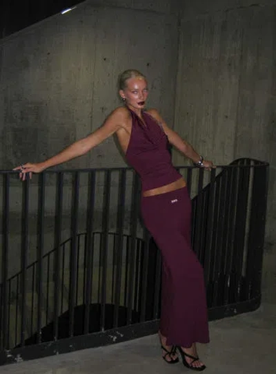 Princess Polly Vanecia Maxi Skirt In Purple