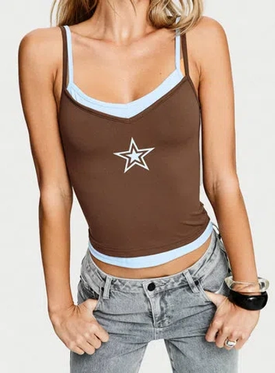 Princess Polly Varsity Star Layered Tank Top