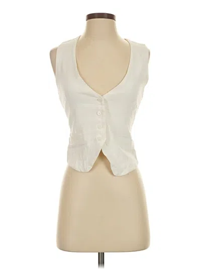 Pre-owned Princess Polly Vest In Ivory