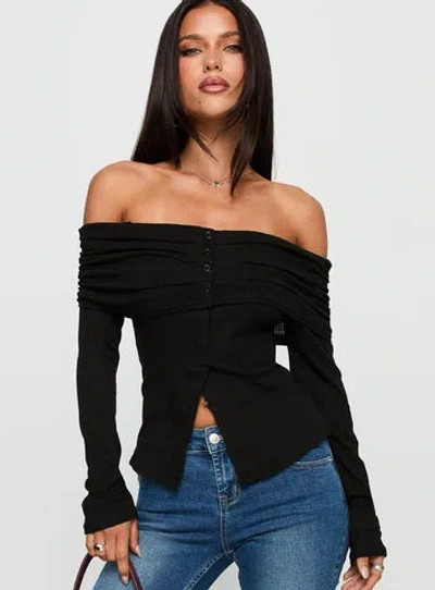 Princess Polly Victorea Off Shoulder Top