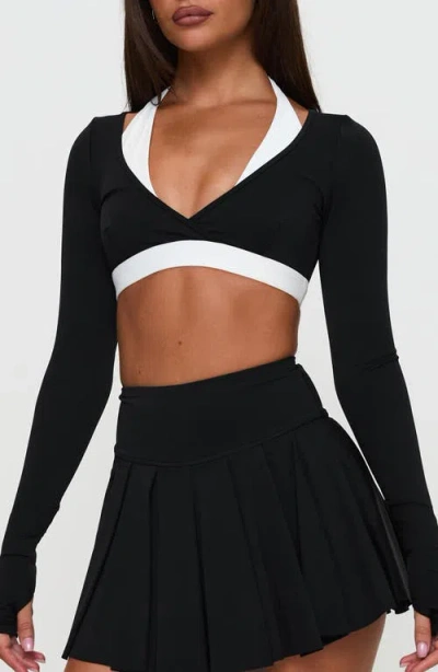 Princess Polly Vitality Layered Long Sleeve Crop Top