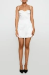 Princess Polly Wayzer Satin Minidress In White