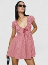Princess Polly Wescott Gingham Playsuit In Red / White