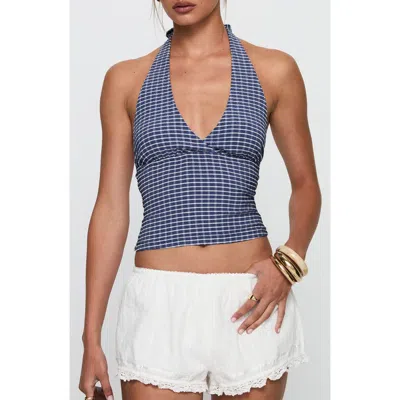 Princess Polly Whimsy Gingham Halter Top