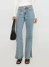 Princess Polly Echovalley Low Rise Jeans In Light Blue