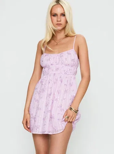 Princess Polly Wysteria Mini Dress In Purple