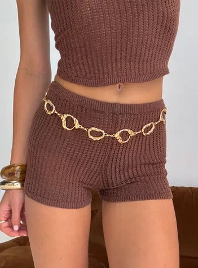 Princess Polly Yasma Chain Belt In Gold