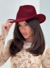 Princess Polly You Know Me Cowboy Hat In Red