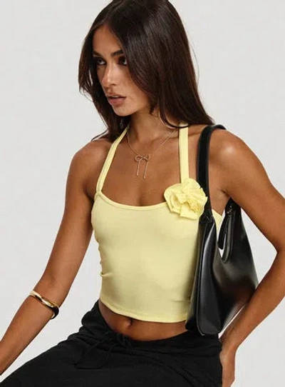 Princess Polly Youve Got The Love Top In Yellow