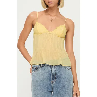 Princess Polly Zami Lace Trim Semisheer Camisole