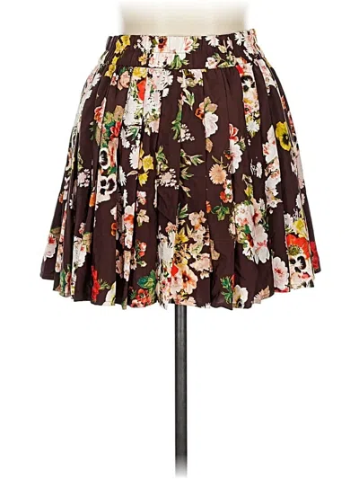 Pre-owned Princess Vera Wang Casual Skirt In Brown