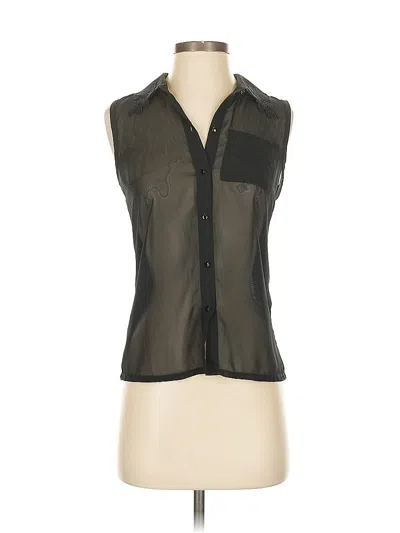 Pre-owned Princess Vera Wang Sleeveless Blouse In Black