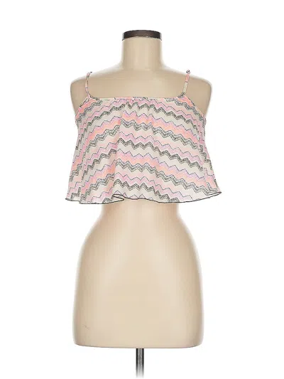 Pre-owned Princess Vera Wang Sleeveless Blouse In Pink