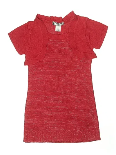 Pre-owned Princessa Kids' Dress In Red