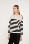 Princesse Lodo Maglia Righe Bianche E Nere In Bianco