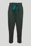 Princesse Lodo Pantalone Baggy Verde Gamba Stretta In Verde