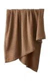 Principal’s Daughter Classic Bouclé Throw In Brown