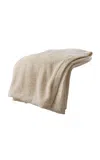 Principal’s Daughter Classic Bouclé Throw In Taupe